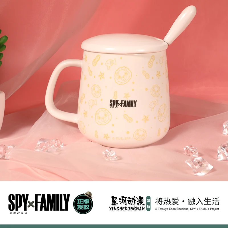 SPY×FAMILY Unisex Anya Forger Lightning China Official Authorization Ceramic Mug Cup