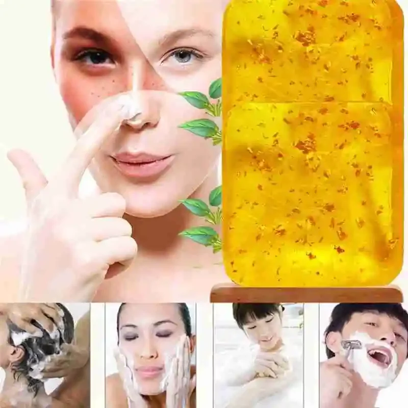 120g Whitening Soap with Osmanthus smell Face Body Wash Deep Cleanser Active Effectiv Soap Moisturizing Care Oil Essential Skin