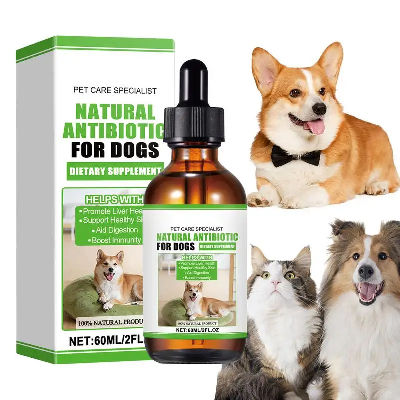 

Dog Nutritional Supplement Pet Health Dietary Liquid Skin And Coat Supplement Hip And Joint Supplement 60ml For Pets Dogs