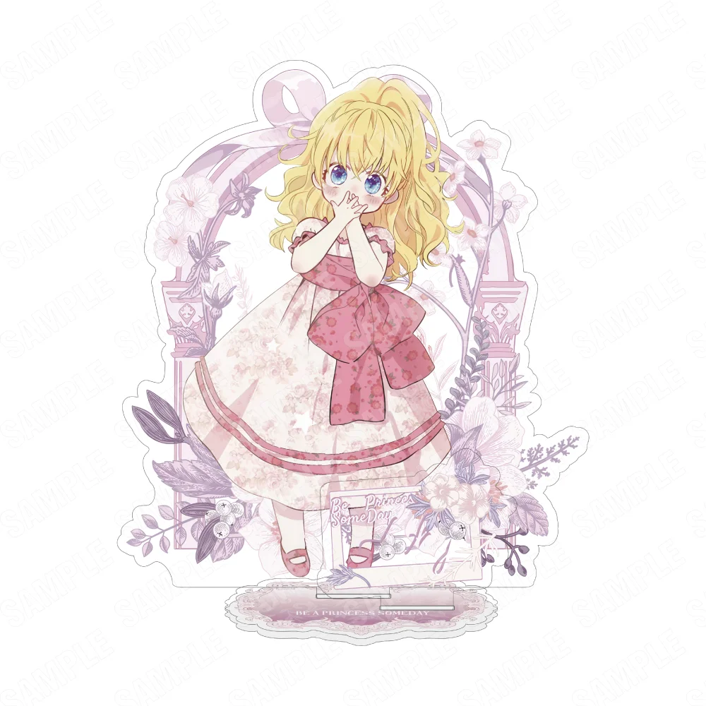 Who Made Me a Princess Manhwa Acrylic 15CM Double Sided Stand Keychain Athanasia Claude Lucas Desk Decor Gift for Fans