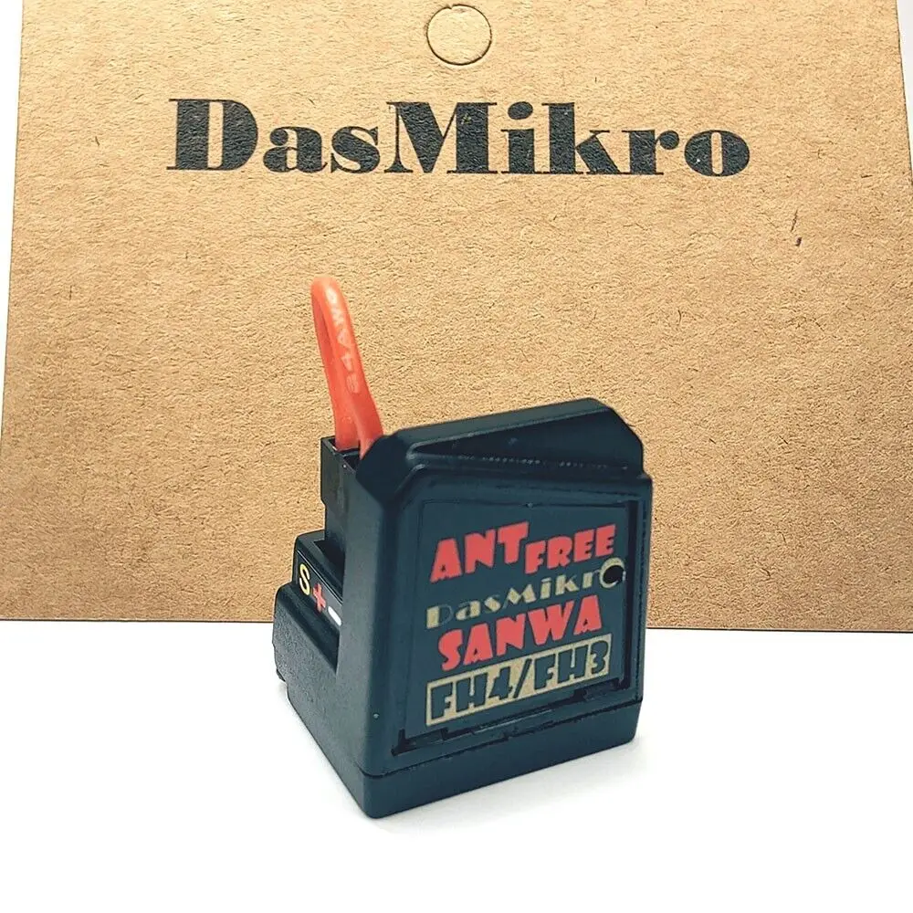 DASMIKRO DSK-482 COMPATIBLE ANTENNA-FREE RECEIVER V2 / v3 FOR SANWA SSL FH-4 FH-3 M17 M12S M12 MT-44 MT4S MT4 M11X