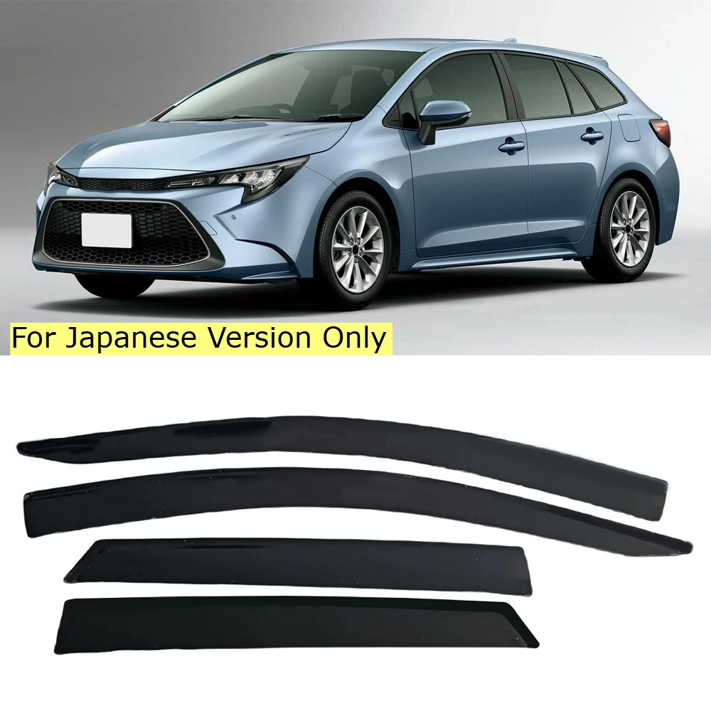 

Window Visor for TOYOTA COROLLA E210 WAGON 2019-2024 Japanese Version Wind Deflectors Rain Guards Door Visor Shades Ventvisor
