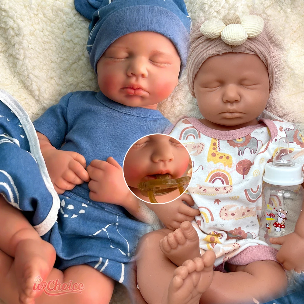 20inch High Quality Full Silicone Reborn Doll Lifelike Visible Veins Weighted Doll Anatomically Correct for Movie Making