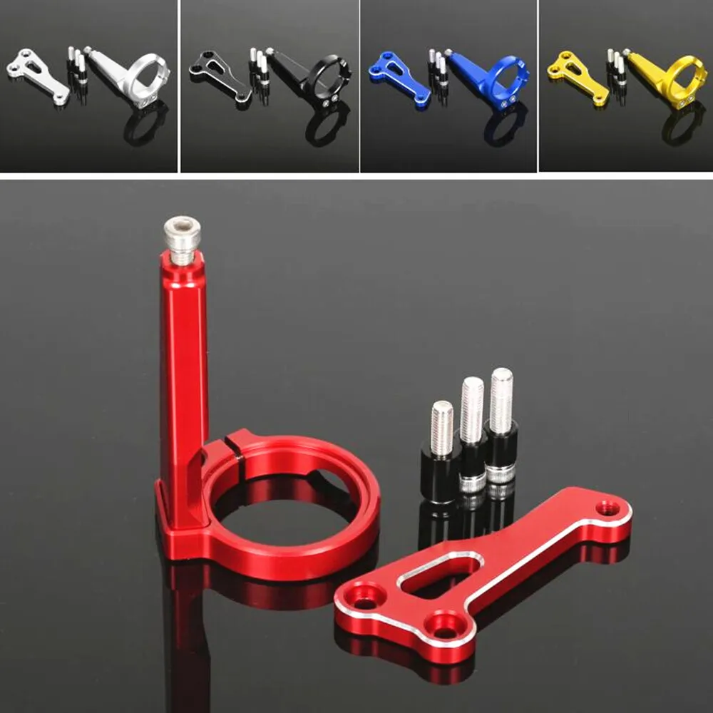 

CNC Front Steering Damper Stabilizer Mounting Bracket Grip For Honda MONKEY 125 Damper Stabilizer Mounting Bracket Grip