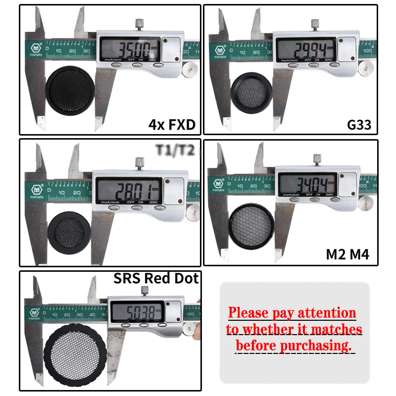 Airsoft Scope Accessories Mesh Protector Cover G33 G43 4X FXD Magnifier T Series M2 M4 Red Dot Sight Killflash Protective Cap