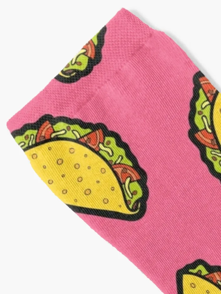 It's Taco Time! In Pink! Socks