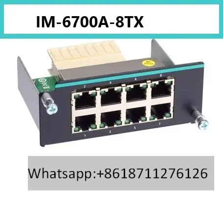 

Оригинальный модуль переключателя IM-6700A-8TX MOXA