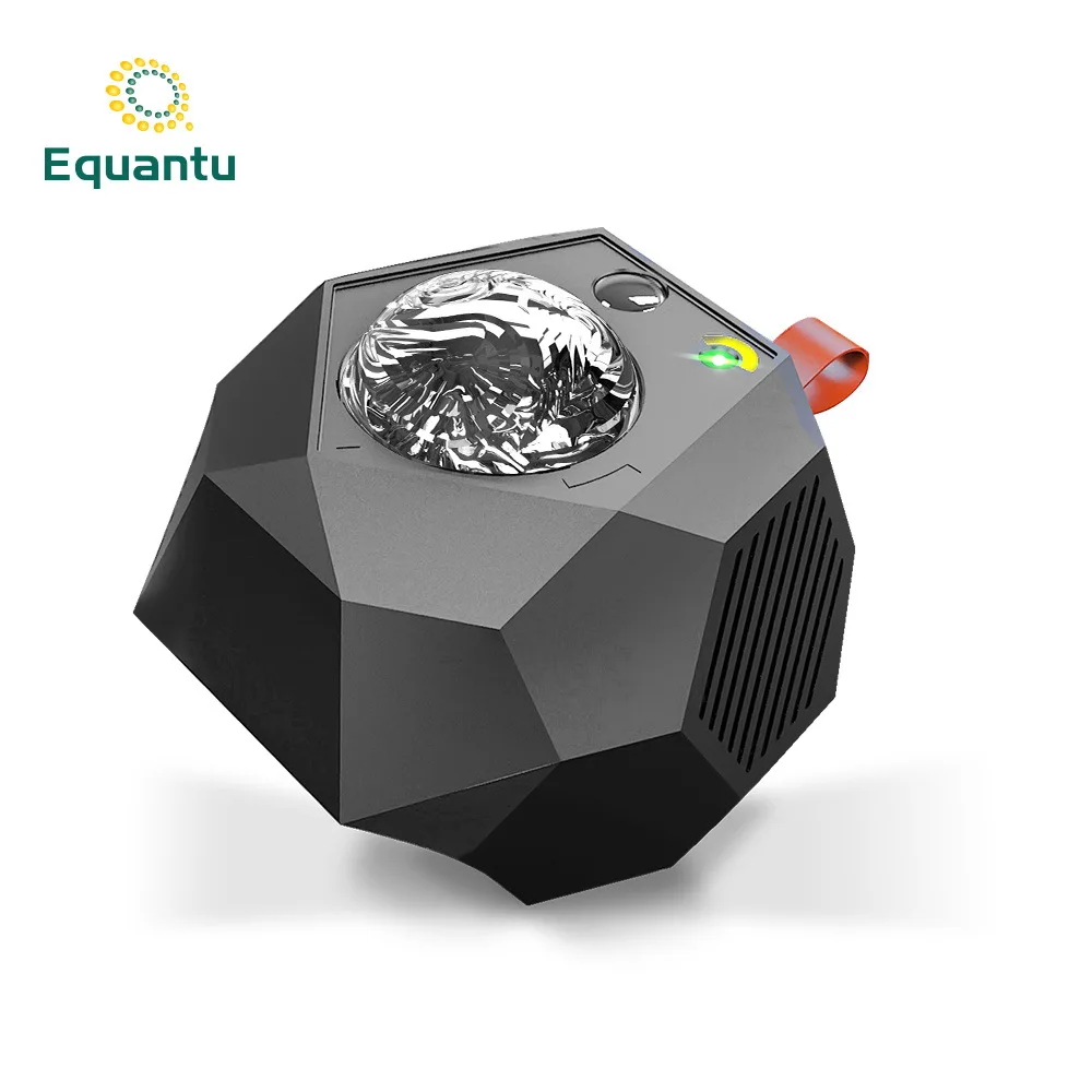Equantu Hot Sale Portable Projection Light, Aurora/Water Ripple/Whirlpool Wireless Bluetooth Speaker RGBW