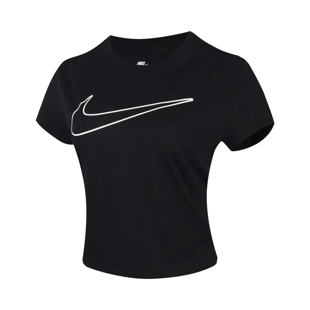 

NIKE 2025 Women's AS W NSW CLUB SS TEE HBR MD Knitted T-shirt HV5003-010