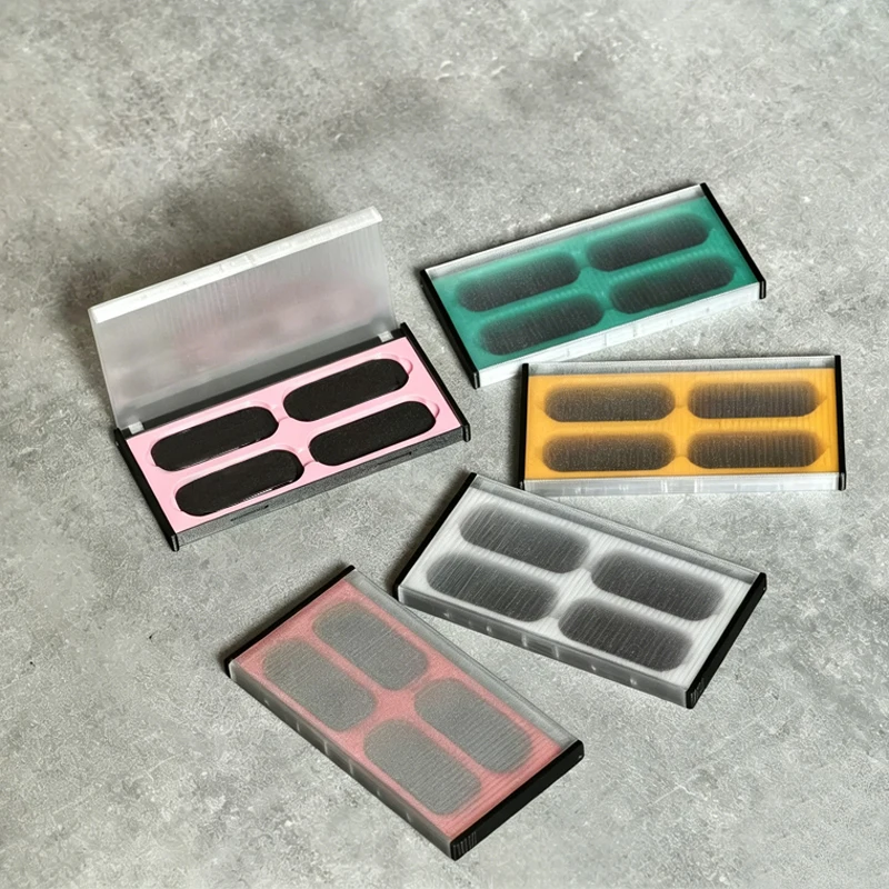 1PCS Slim Magnetic Filter Case For Insta360 Luna Ultra Storage Box with Frosted Transparent Lid Holds 4 Filters Outdoor Carry