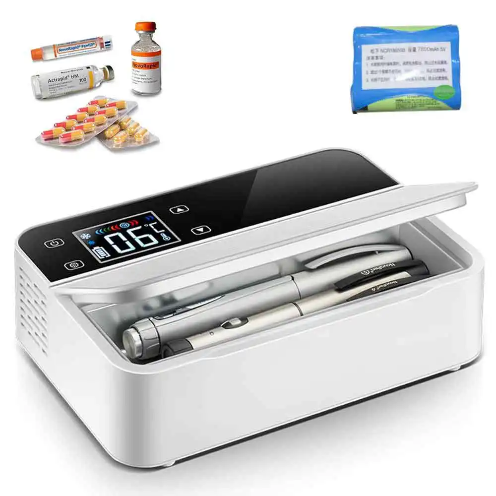 boite-de-refrigeration-a-insuline-portable-petit-refrigerateur-boite-de-medicaments-refroidisseur-d'interferon-de-serum-boite-a-medicaments-de-voyage-domestique