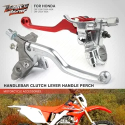 CRF250R CRF450X Left Clutch Handle Levers Perch For HONDA CRF 450R 450X 250R 125R 250X Motorcycle Accessories Dirt Bike Off-Road