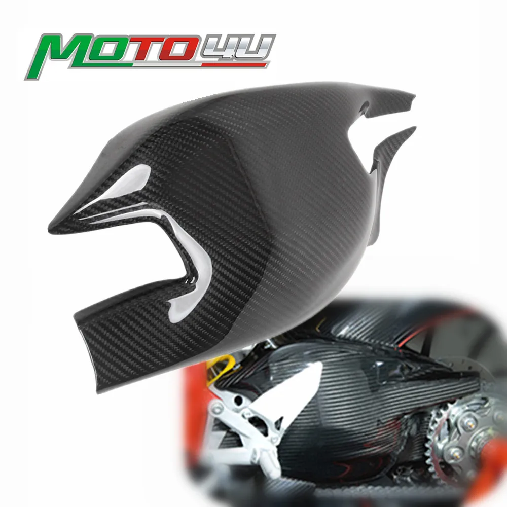 

Для Ducati 848, 1098, 1198 2007 2008 2009 2010 2011 2012 2013 Защитная крышка заднего маятника из 100% углеродного волокна, крышка поворотного рычага