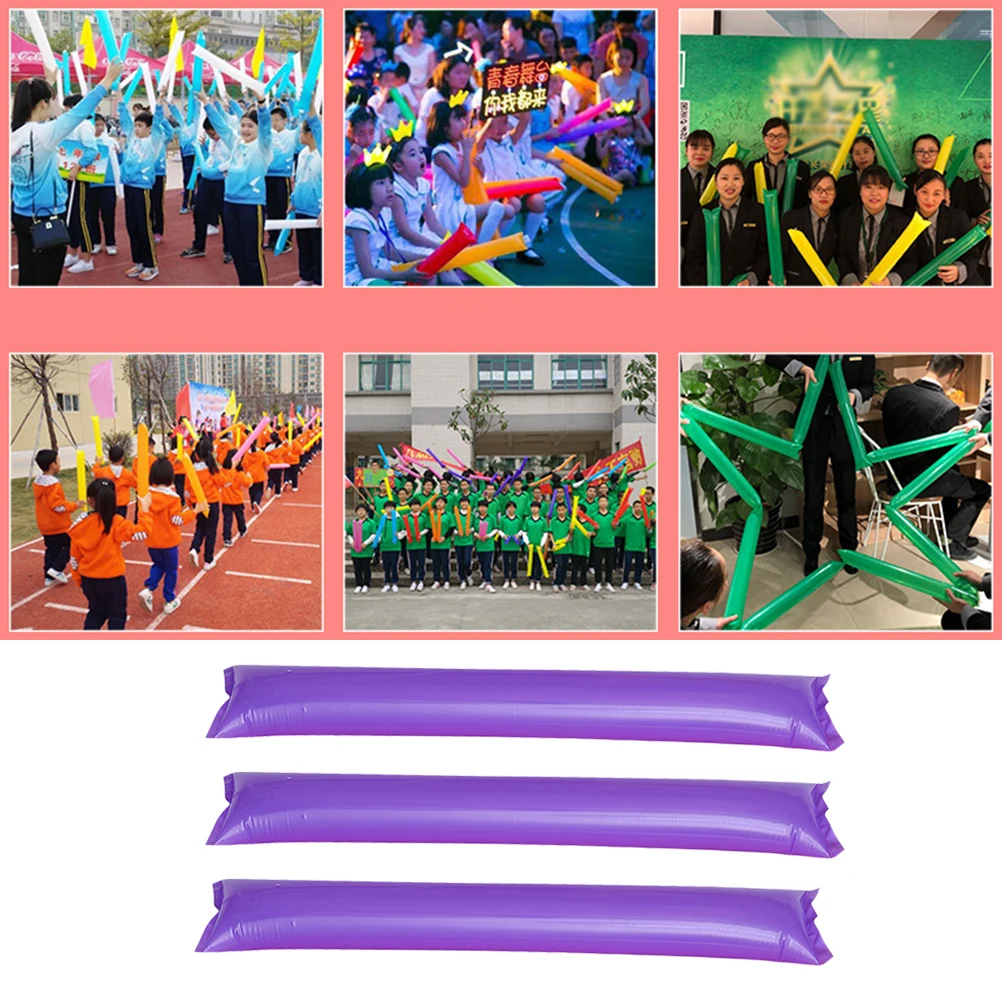 

60 Pcs for Cheer Stick Bulk Toys Party Cheering Sticks Generator Thunder Purple Child