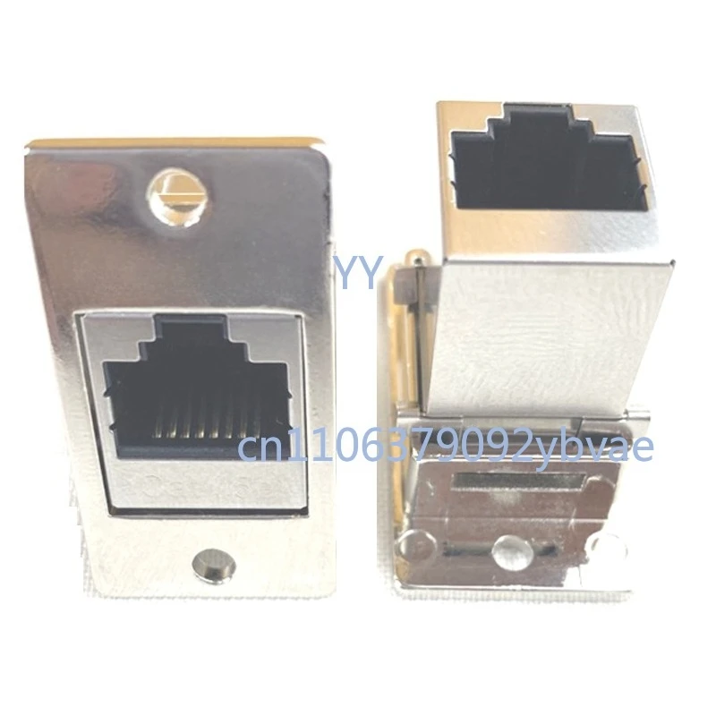 MSDD08 network port adapter network cable docking head female connector USB interface metal shielding panel installation