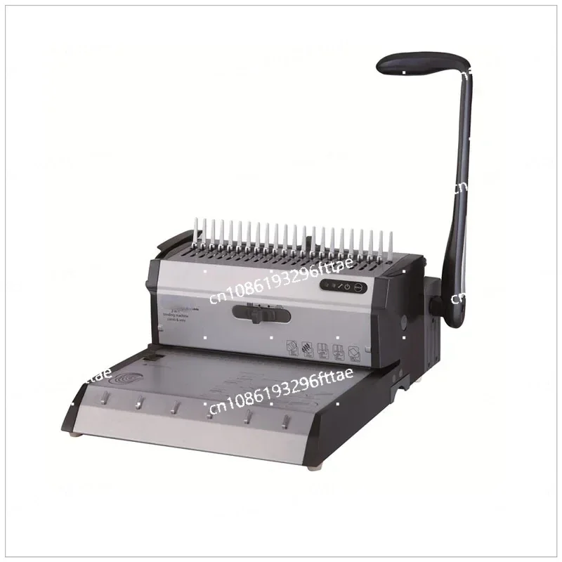 2:1   Book Making Machine  Paper Notebook  Binding Electrical Office  Binding Machine Automatic  Comb & Wire