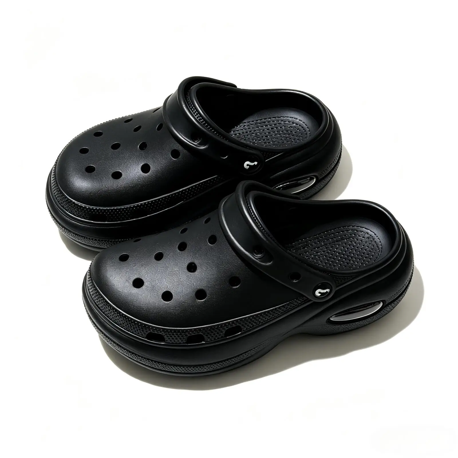 Okimoz Women Platform Hollow Clogs Slip On Beach Garden Outdoor Casual Walking Sandals view 5