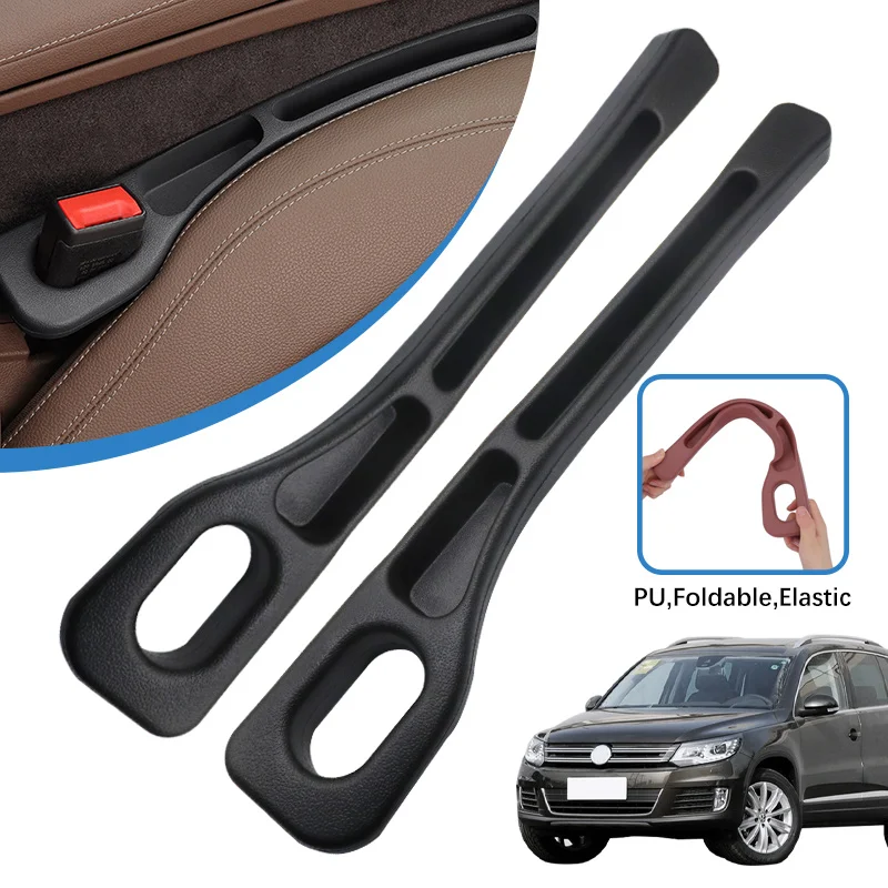 

Car Seat Gap Filler Side Seam Plug Strip Leak-proof Filling Strip For Volkswagen Tiguan Car Decoration Accessories