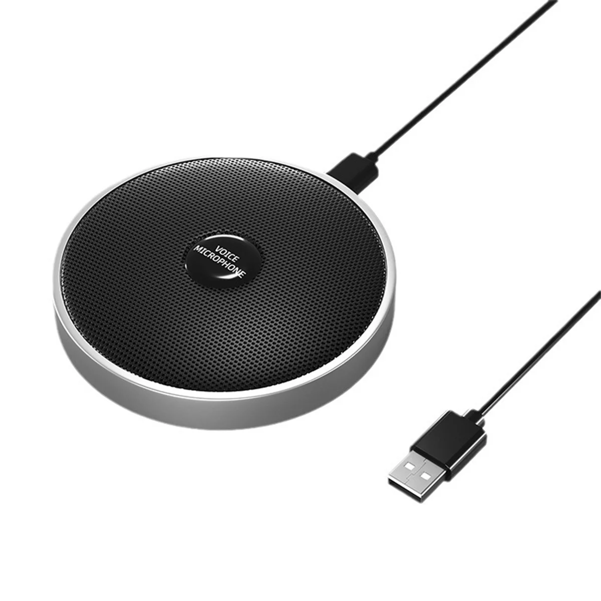 Микрофон для конференц-зала, USB-интерфейс, микрофон-конденсатор, настольный компьютер для конференц-чата, видеоконференции