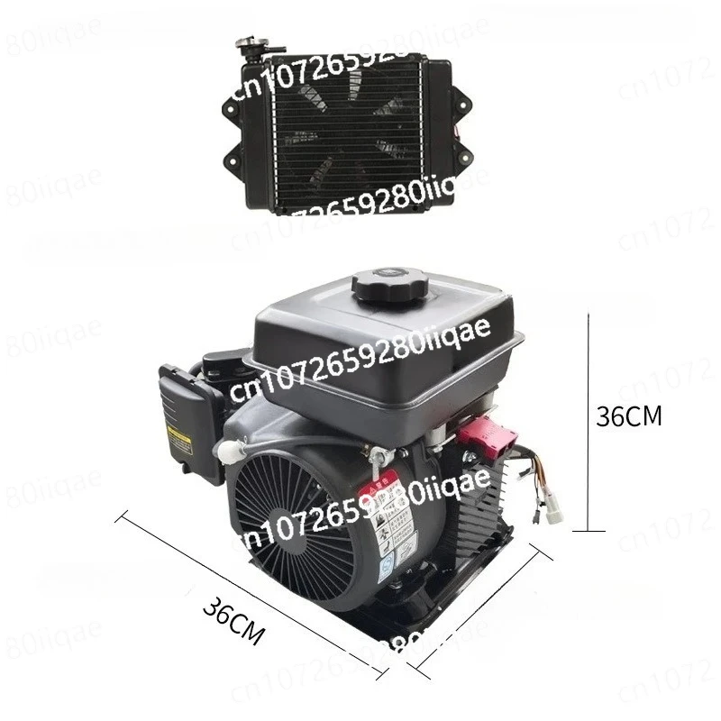 

48V/60V/72V Electric Tricycle/quadruple Range Extender Generator Air-cooled