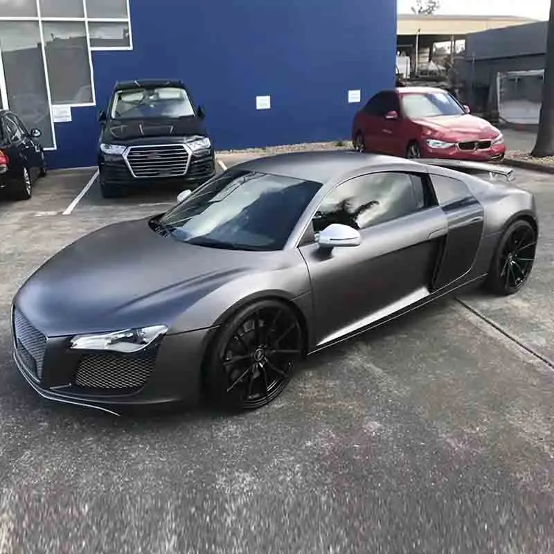 غلاف فينيل معدني كروم غير لامع ممتاز، غلاف سيارة ذاتي اللصق من Air-Release #3