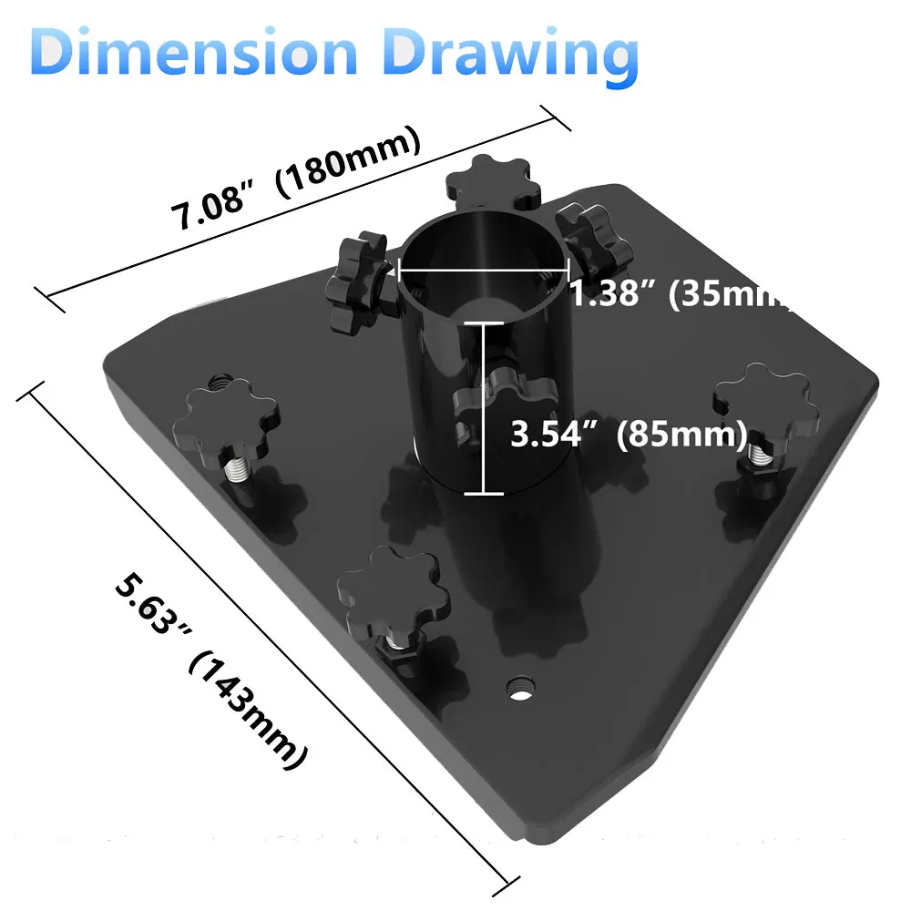 

Starlink Gen 3 Pipeline Adapter Connector Mounting Kit Rod/Plate Roof installation Secure Installation Accessories Gen3/V3 Mount