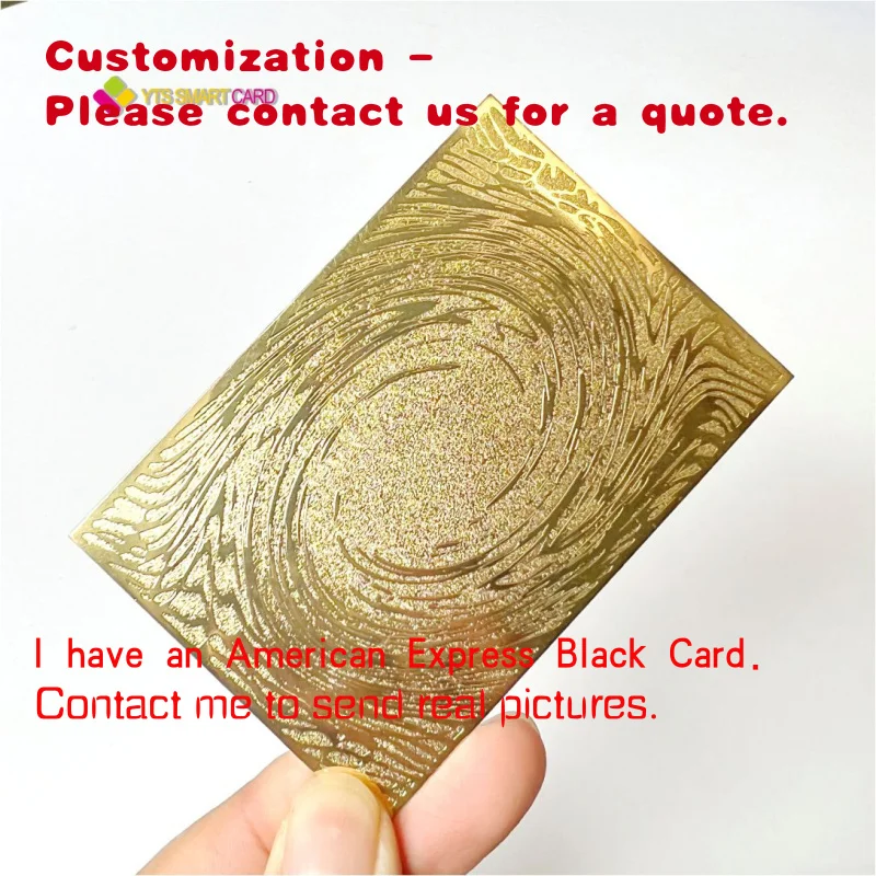 

Custom.YTS Высококачественная индивидуальная горячая членство клиента из нержавеющей стали, визитная карточка с металлической печатью