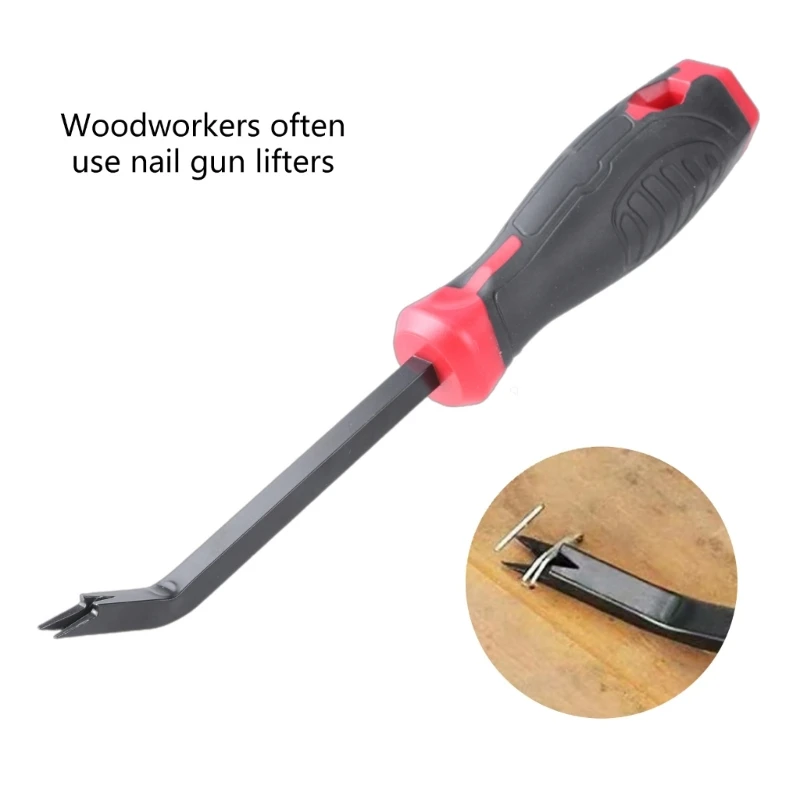 C9GC V Shaped Tire Nails Pullers Lifters Screwdriver Pullers Repair Tool Staple Lifters for Woodworking Auto Maintenance Tool