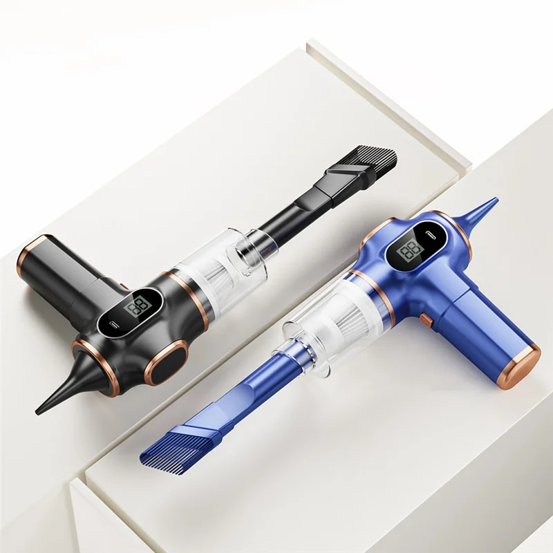 BBNV-aspiradora inalámbrica para coche, Robot portátil, aparato de limpieza para el hogar, azul A