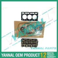 Cylinder Head Assy & Full Gasket For Kubota D1105 RTV1100 RTV1100CW9 RTV1100RW9
