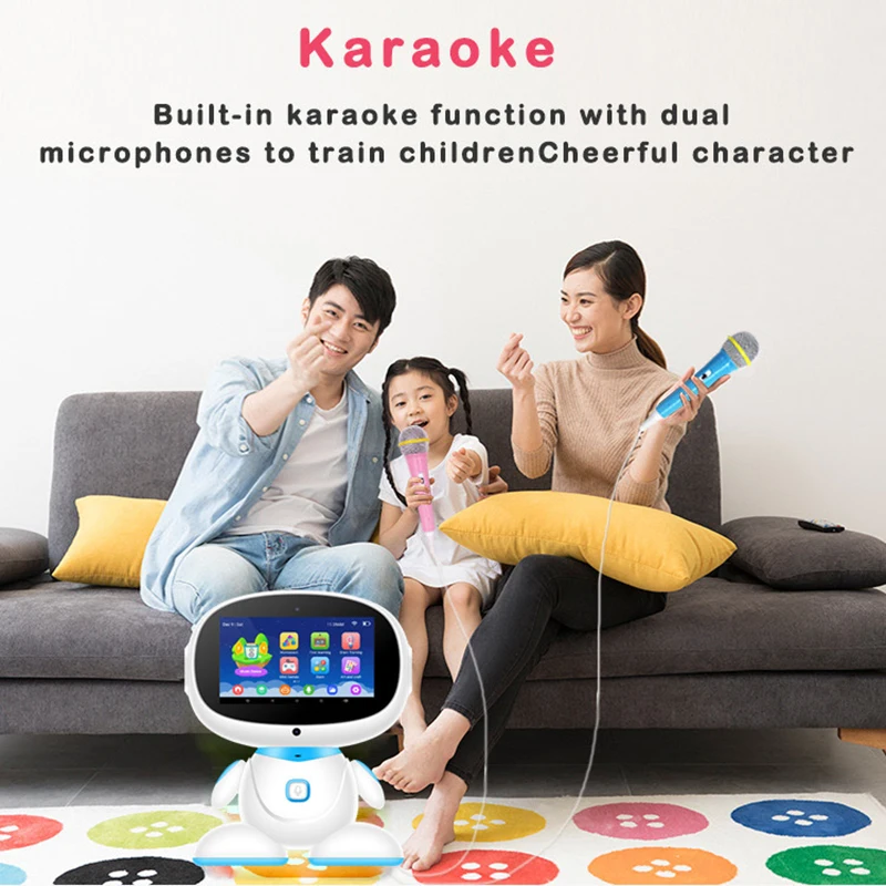 子供向け早期教育AIロボットA3対話多言語対応歌って踊るおもちゃGPT大型モデルインタラクティブ教育玩具