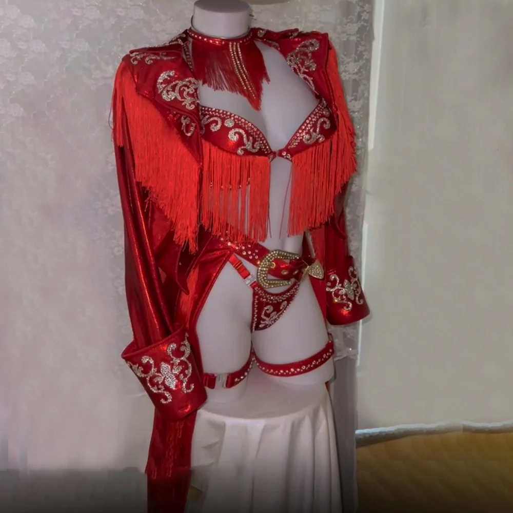 

Красный сексуальный костюм из 2 предметов по индивидуальному заказу с жакетом для особых мероприятий, мини-платье для выпускного вечера, дня рождения, без шляпы, 2025 г.