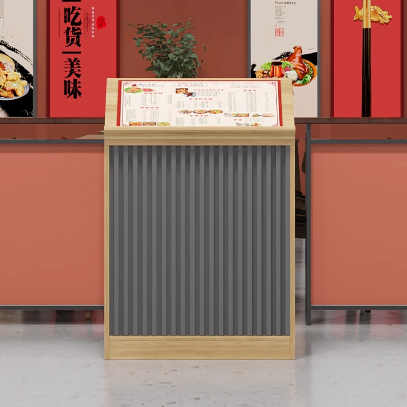 Restaurant Welcome Desk Reception Desk Restaurant Entrance Shopping Guide Desk Customer Hotel Simple Information Guide