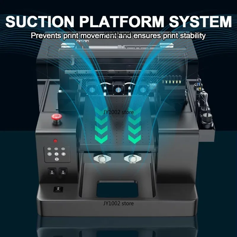 

Official Factory A4 UV Led Flatbed Printer Digital Cylinder UV Flatbed L805 Print Head Impresora Printing Machine
