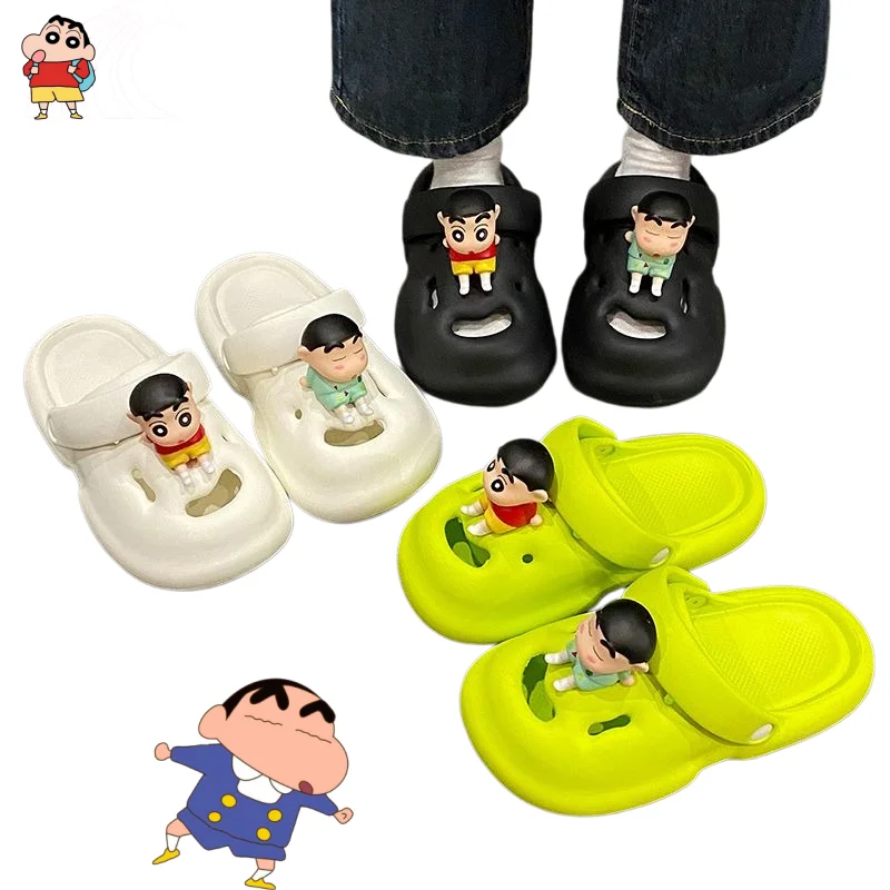 New Crayon Shin-chan Summer Light Slippers Cute Cartoon Fashion Outerwear Non-Slip Home Non-Slip Thick Soled Girlfriend Gift
