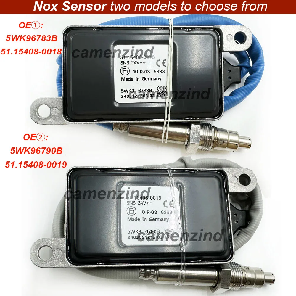 

Nitrogen Oxygen Nox Sensor 24V 5WK96783A 5WK96783B 51154080018 51154080011 5WK96790B 51154080019 51154080012 For Man Trucks