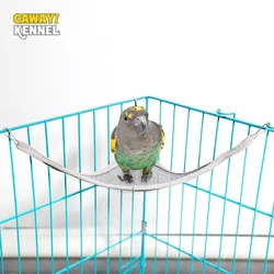 Summer Soft Mesh Bird Parrot Hammock Bed Breathable Hanging Bed Cage Pet Supplies Swing Tent Toy for Hamster Rat Bird Nest House