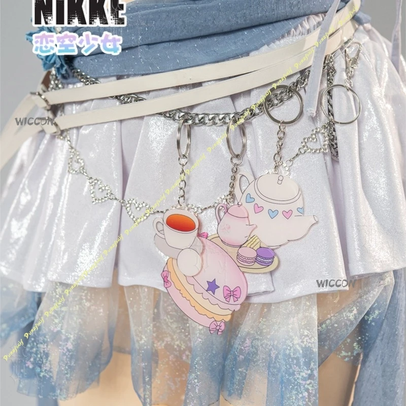 

Animee Dorothy Cosplay Costume New Sweet Beauty Group Song Dress Headwear Halloween Carnival Party Woman Dorothy Uniform
