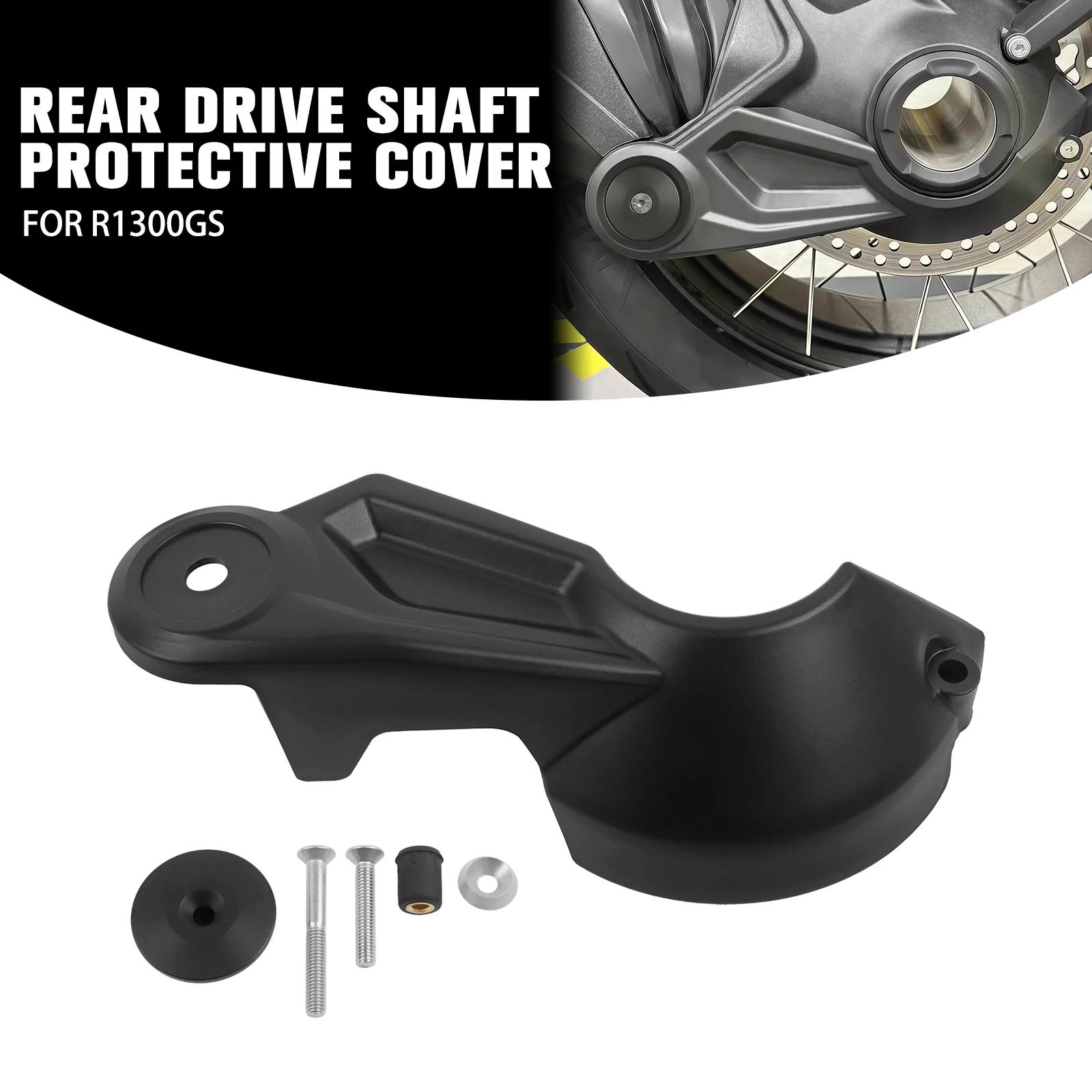 For BMW R1300GS R1300 GS ADV GS1300 Adventure R 1300 GS 2023 2024 2025 Final Drive Guard Rear Drive Shaft Protection Cover