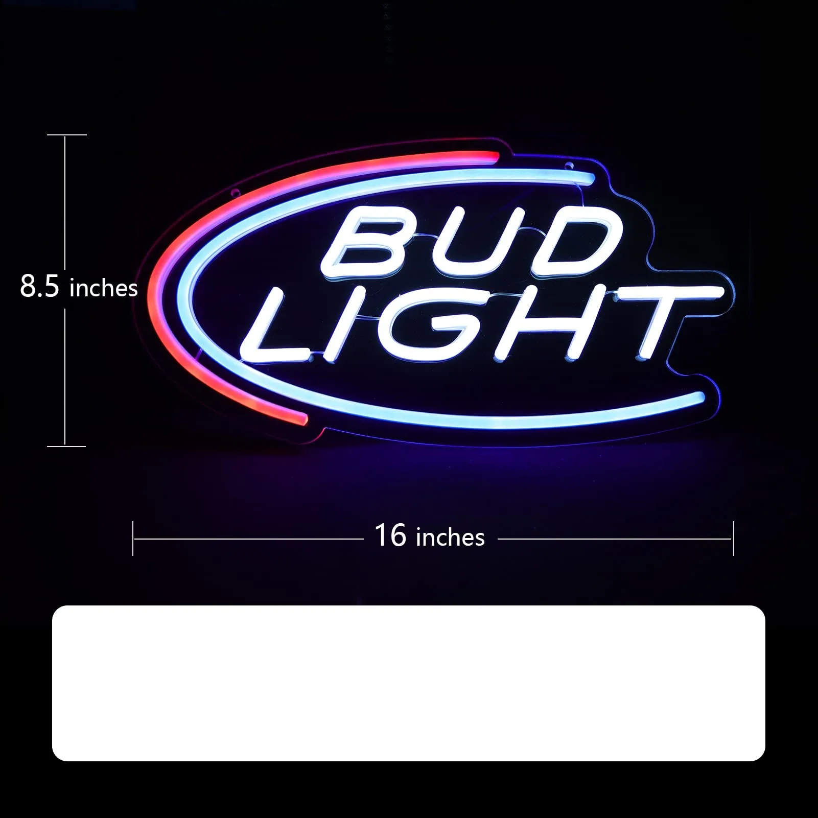 Bud Light ปากการูปหัวใจสำหรับเครื่องตกแต่งฝาผนังในผับบาร์คลับ,Handmade Led ไฟสำหรับบ้านบาร์และมนุษย์ถ้ำภาพตกแต่งผนังแสง