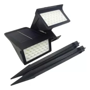 Espeto solar do jardim da luminária 30w iluminações verdes fortes da luz iluminações solares 6 principais vendas espeto luz solar - №5