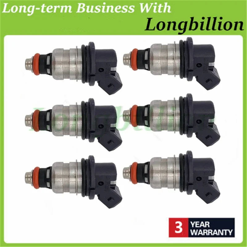 Set of 6 Fuel Injector 37003-804841 for Mercury Outboard 150hp DFI Optimax 37003804841 37003-804841 High Quality Nozzle