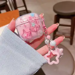 Lovely Star Butterfly Earphone Case For Huawei FreeBuds SE 2 Silicone Soft Cover With Keyring Protective Case For FreeBuds SE2