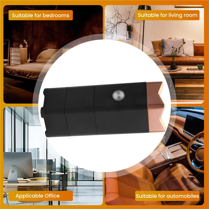 

ABAH-Electric Handheld Bakhoor Burner High-End Metal Design Ideal For Parties & Gifts