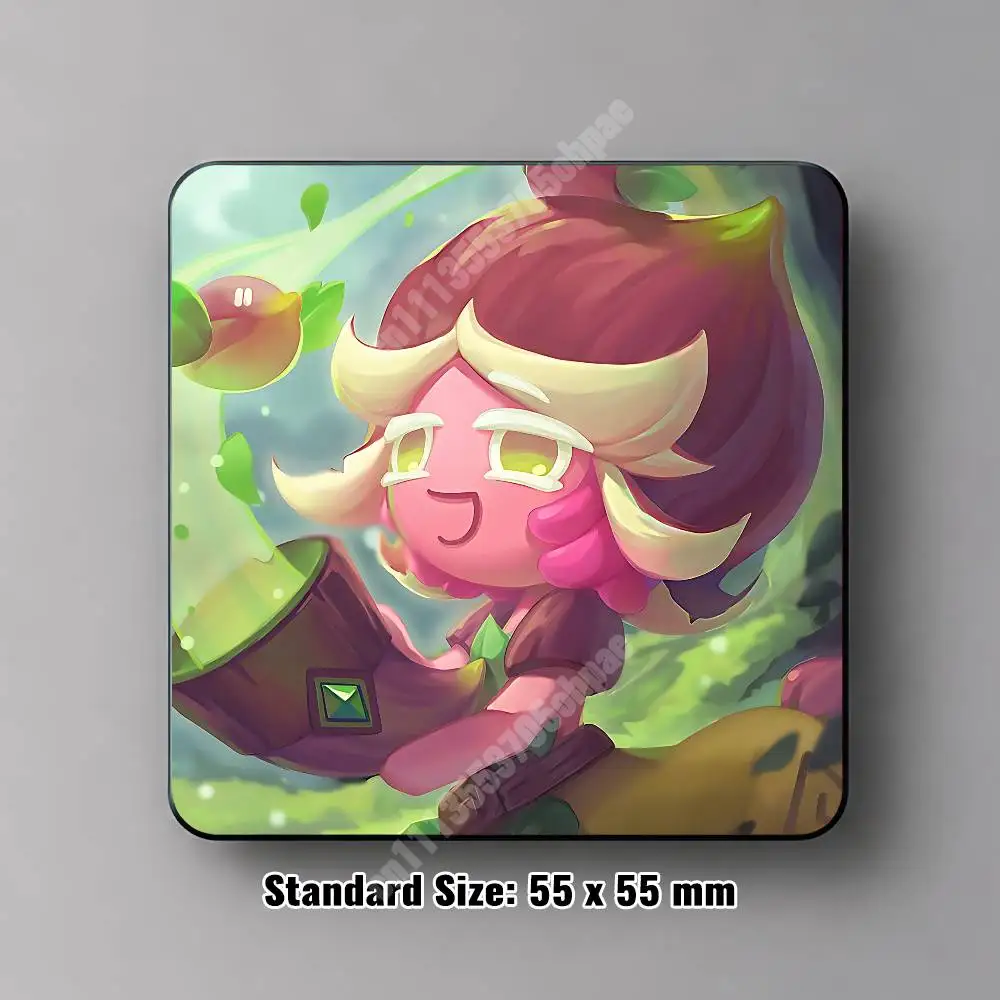 C-Cookie R-Run Kingdom Magnetic Sticker Removable Fridge Decal for Metal Surfaces Magnet Label