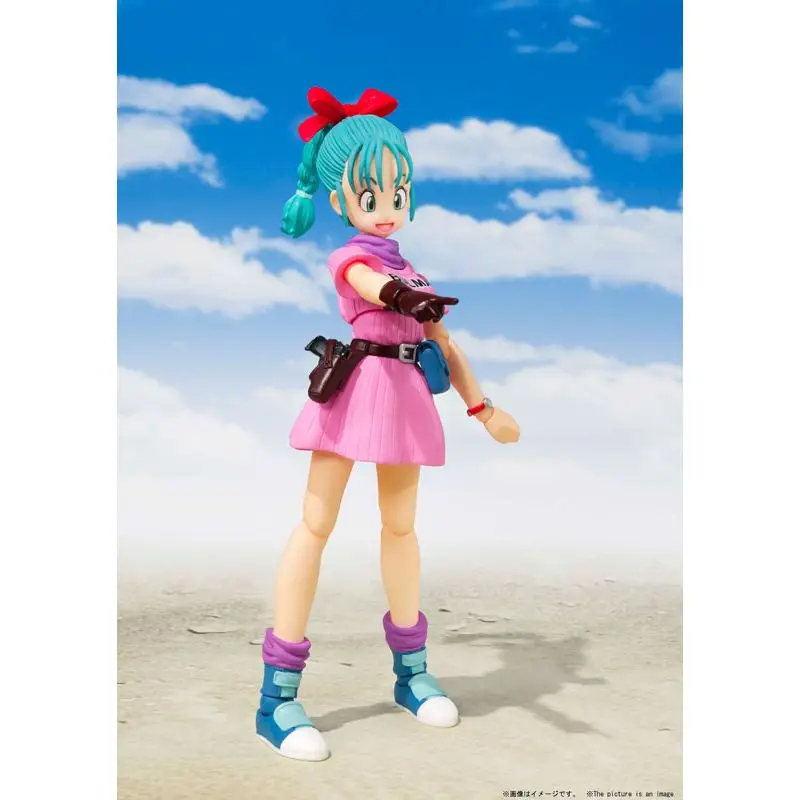 Dragon Ball Z Bulma figura S.H.Figuarts Bulma Anime comienzo de una gran colección de aventuras figuras modelo juguetes regalos de cumpleaños