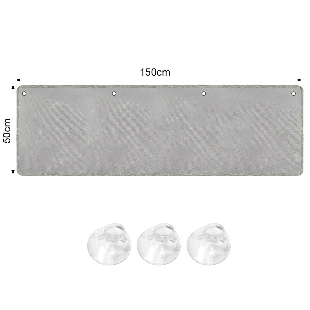 RV Awning Draught Skirt Deep With Wheel Arch Covers W/ 3 Suckers Draft Accessories For Caravan Motorhome Camper Van Accessories