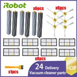 Piezas de repuesto para irobot roomba, accesorios para aspiradora, cepillo ciclónico, filtro Hepa, 860, 865, 866, 870, 871, 980, 960, 966, 981