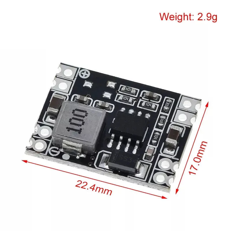 1/2~100/200Pcs DC-DC Power Module Buck Voltage Regulator Module Vehicle Power Supply 12V 5V to 3.3V Fixed Output