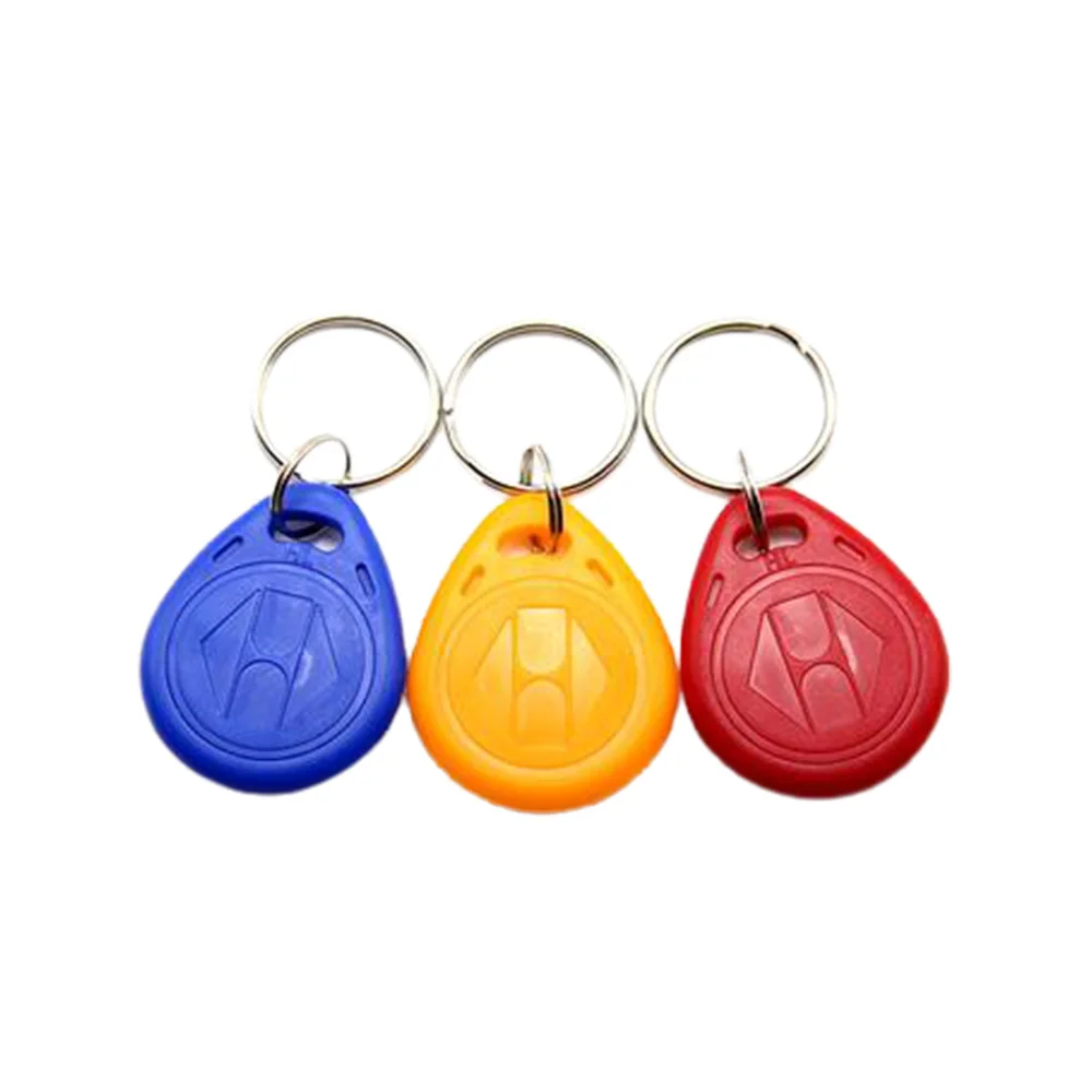 T5577 Rewritable Smart Keychain 125Khz Clone Tag RFID Copy Writer Token EM4305 Badge Proximity Ring EM ID Card